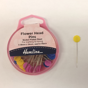 Flower/Heart Flat Head Pins