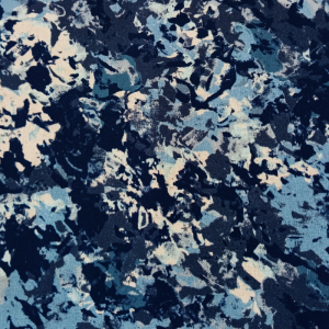 Blue Splatter Abstract
