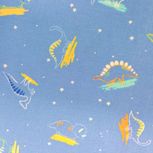 Bright Blue Dinosaurs