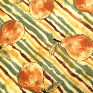 Pears on Vertical Stripe