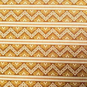 Yellow-Gold Geometric Stripe