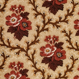 Red Floral with Branches