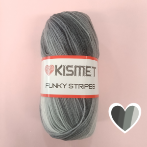 Kismet Funky Stripes Monochrome