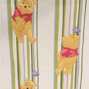 Multi-color Stripe w/ Cartoon Bear