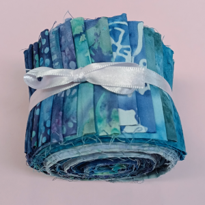Blue Batik Jelly Roll