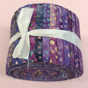 Purple Batik Jelly Roll