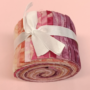 Pink Batik Jelly Roll