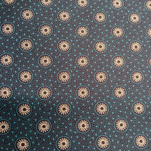 Blue and White Scattered Circles
