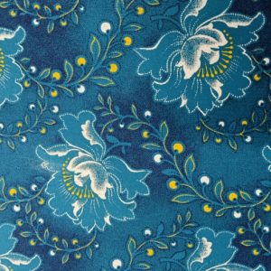 Blue and Yellow Bright Floral