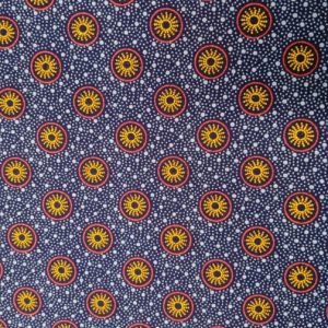 Purple and Yellow Scattered Circles
