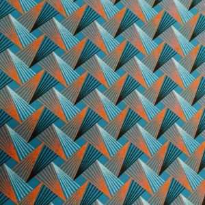 Blue and Orange Woven