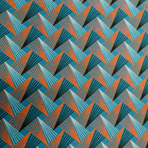 Blue and Orange Woven