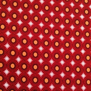 Red and Yellow Circles w/ White Diamonds