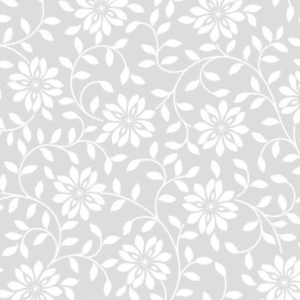 Small Flower White on White