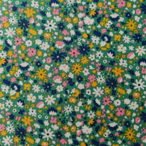Green Abstract Micro-Floral